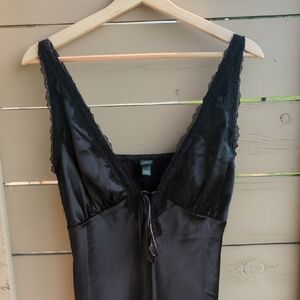 Wild Fable Black Lace Chemise